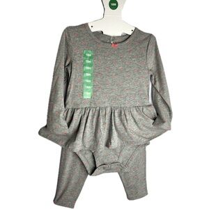 Carters 18 month polkadot onesie ruffled peplum tutu and matching tights